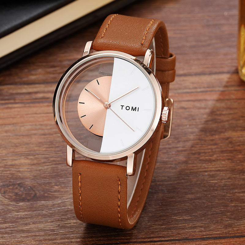 Neutral casual fashion quartz watch