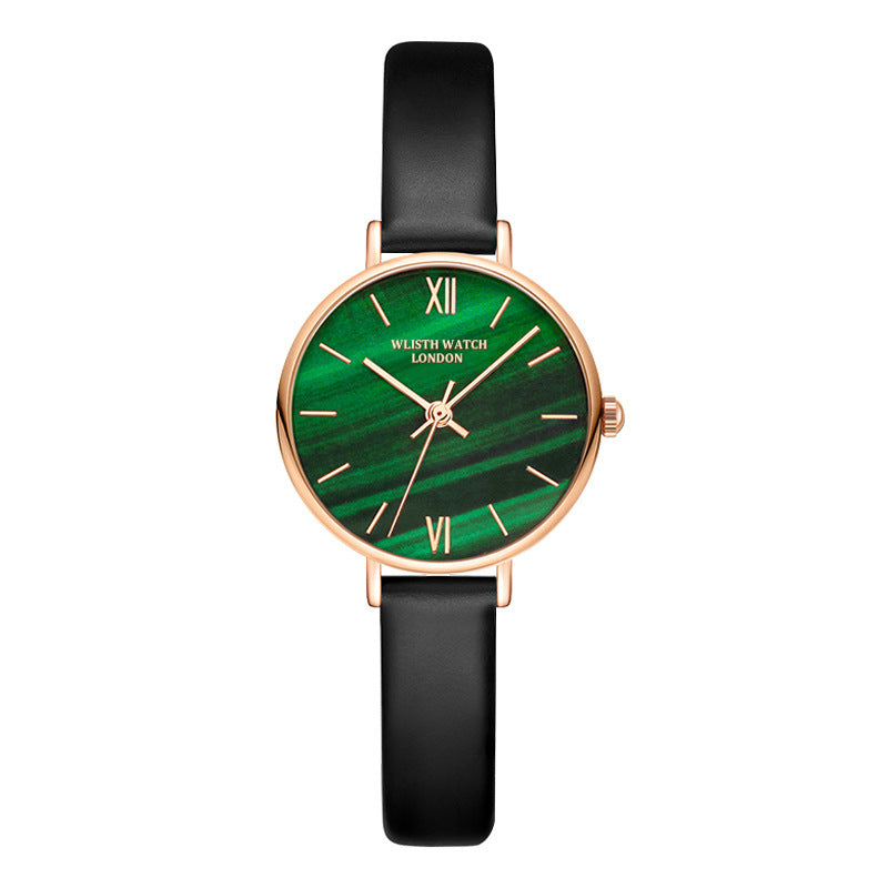 Women’s Waterproof Luminous Green Watch