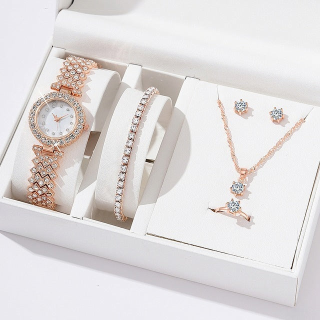 Luxury Diamond Women’s Rhinestone Watch