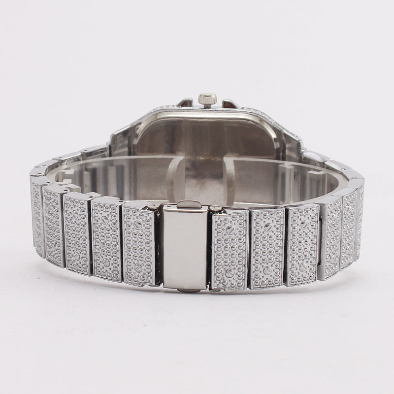 Luxury Ladies Square Diamond Watch