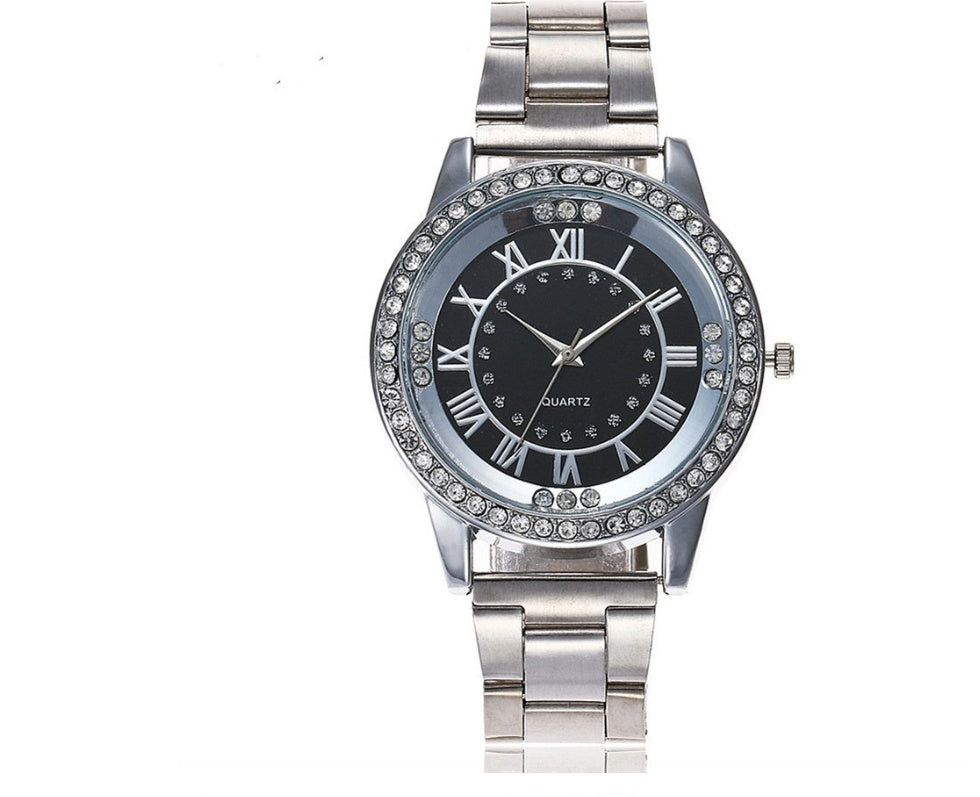 Luxury Women’s Rhinestone Quartz Watch