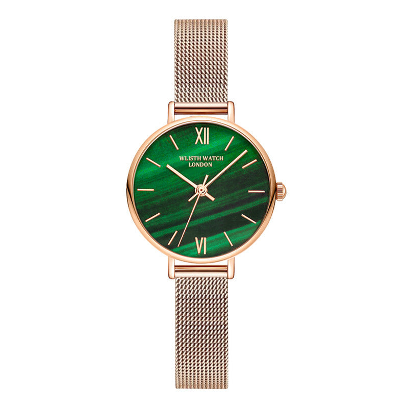 Women’s Waterproof Luminous Green Watch