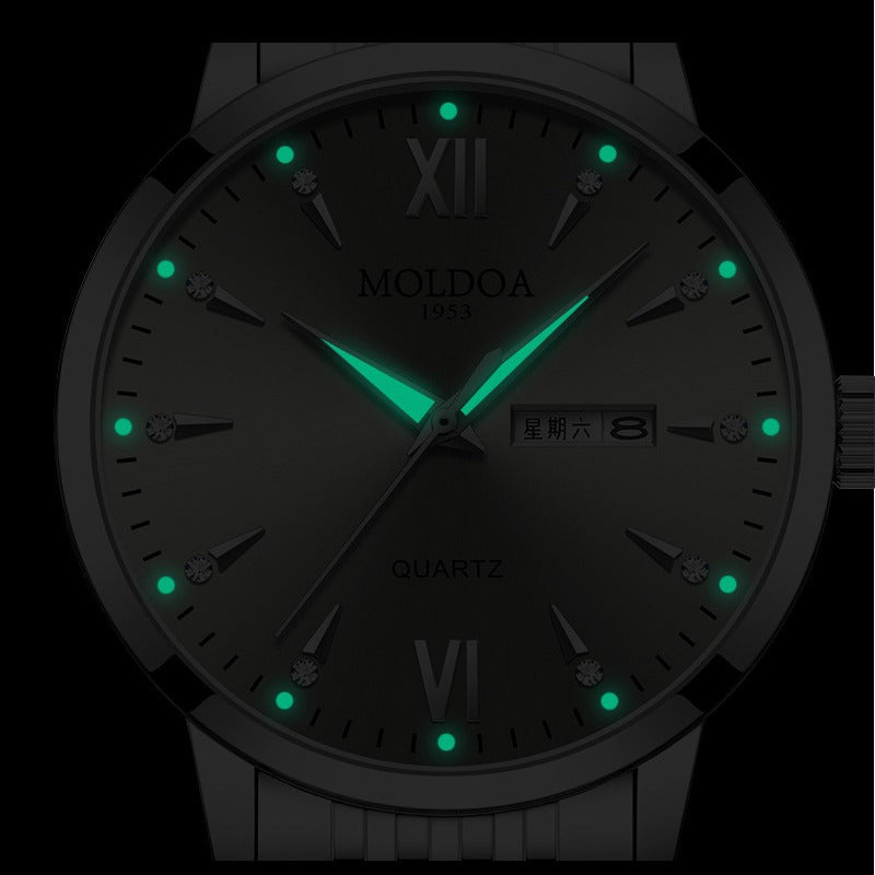 Men’s Luminous Waterproof Calendar Watch