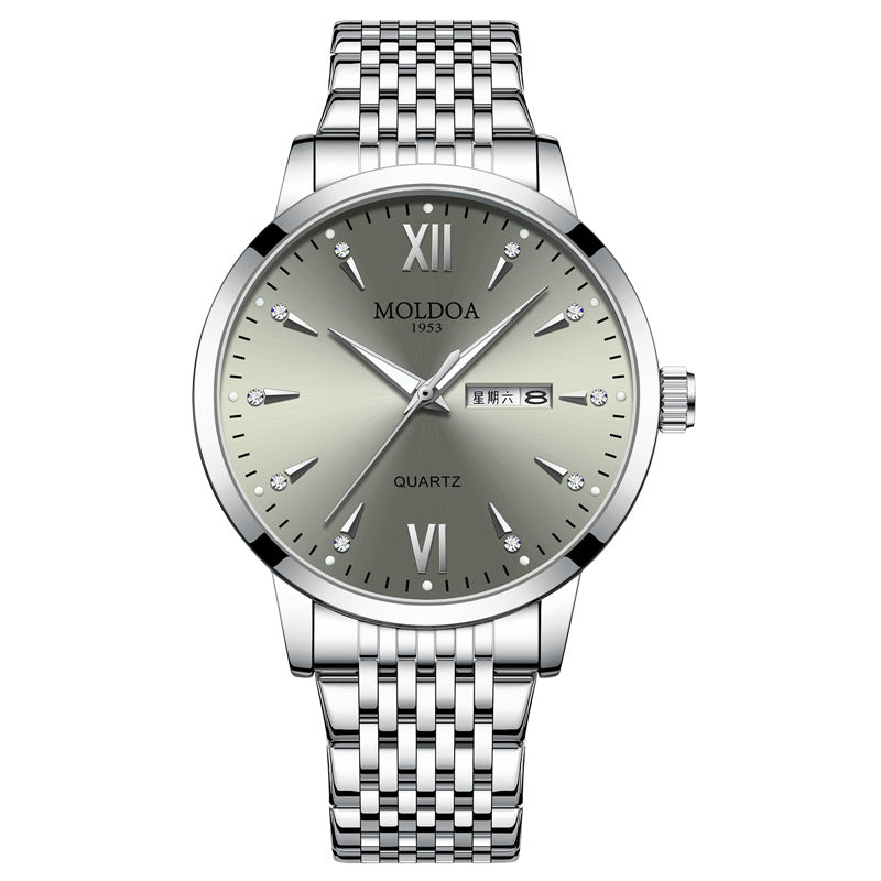 Men’s Luminous Waterproof Calendar Watch