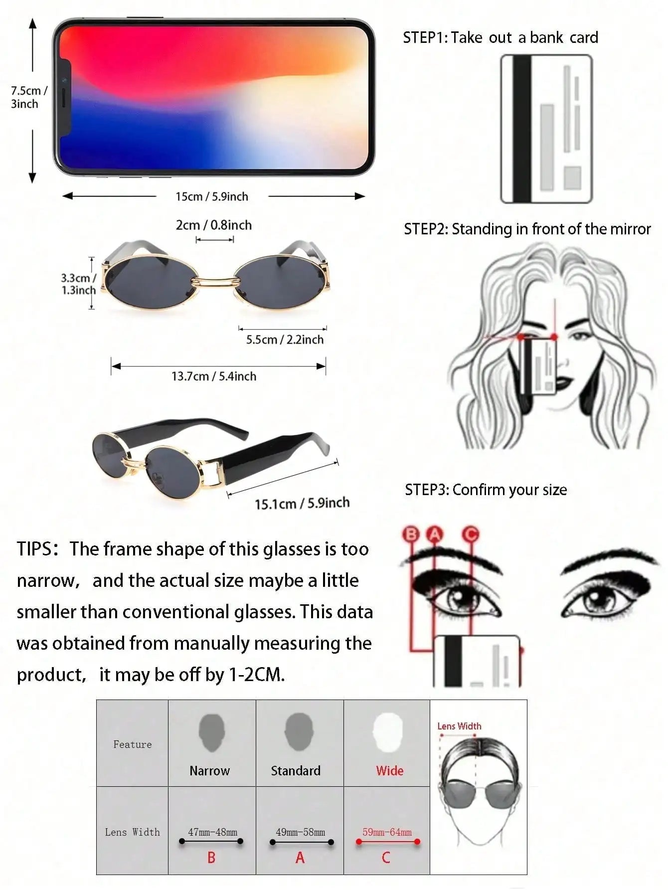 Unisex Oval Sunglasses – Stylish Design for Streetwear, Photography & Driving