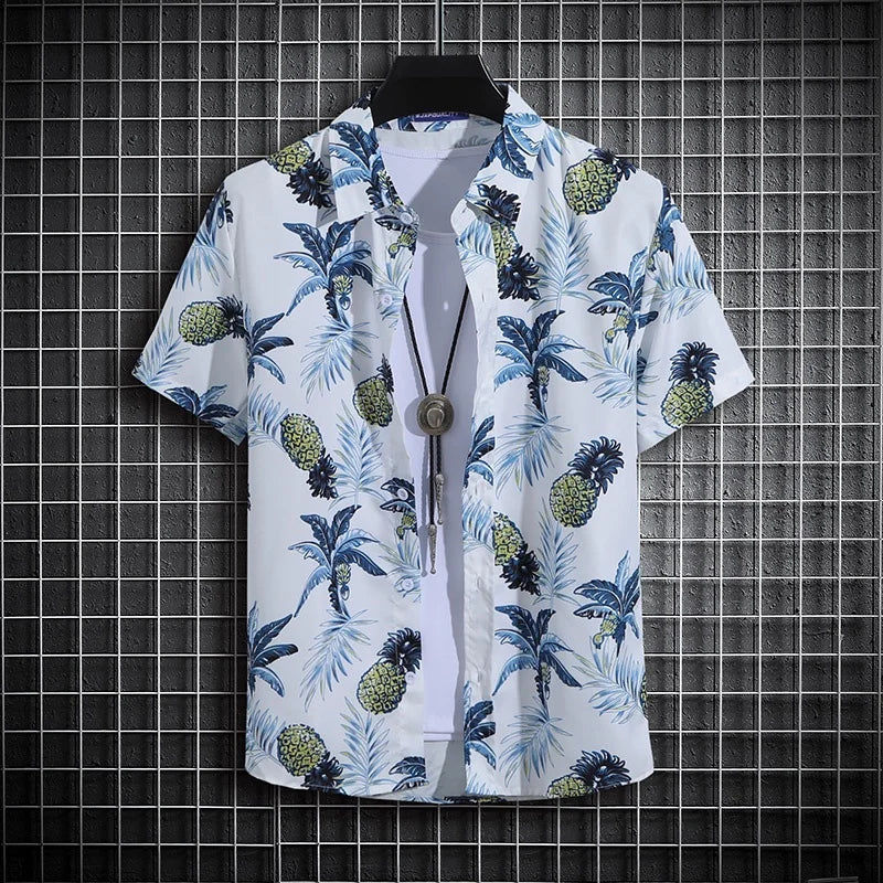 Men’s Casual Summer Shirt – Lightweight, Printed Design