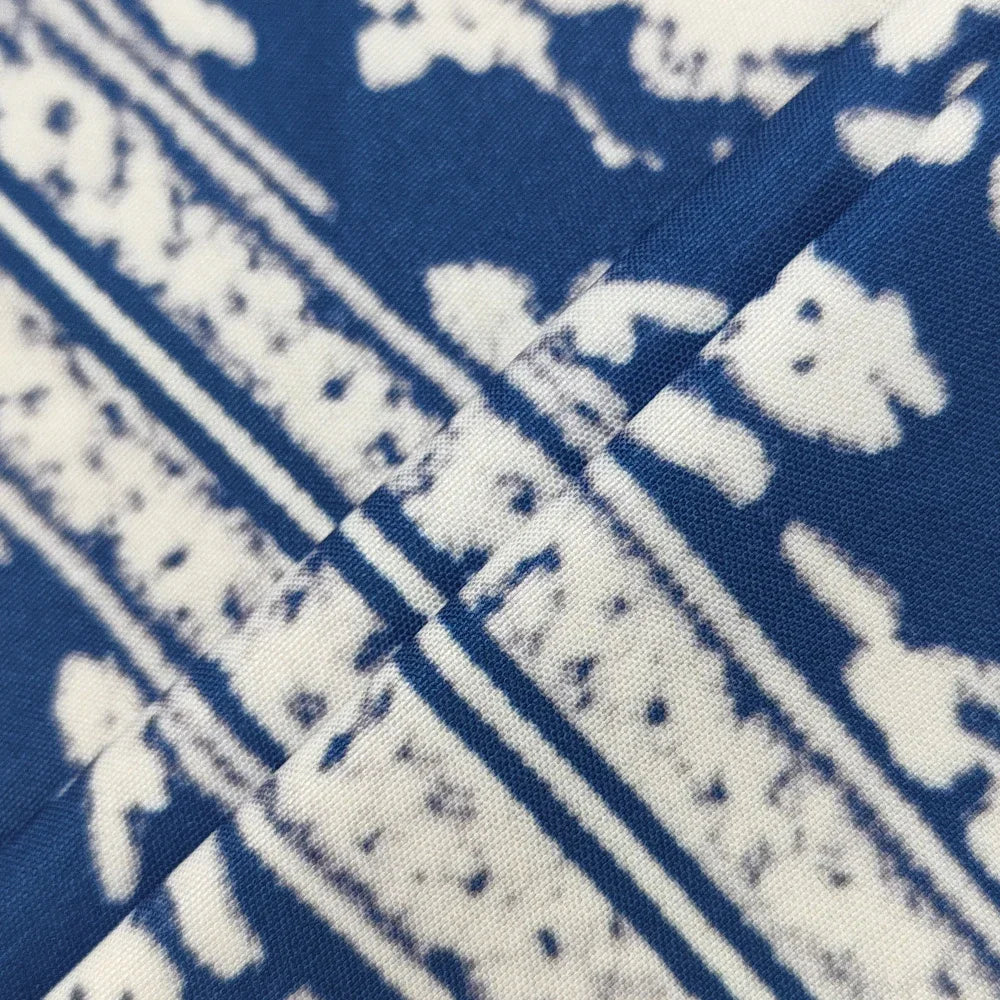 Women's Long Graphic Print Summer Dress – Vintage Style