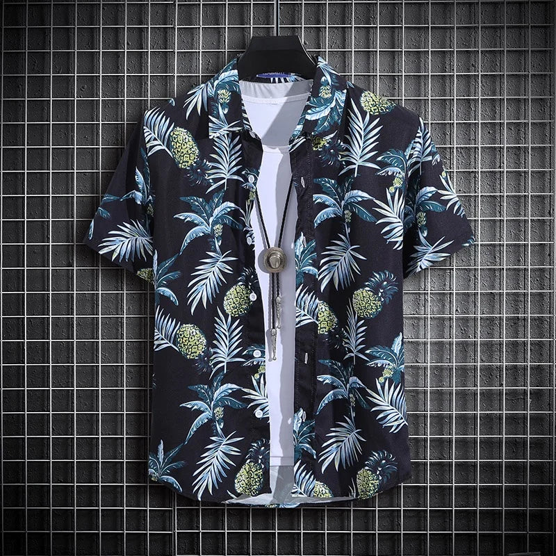 Men’s Casual Summer Shirt – Lightweight, Printed Design