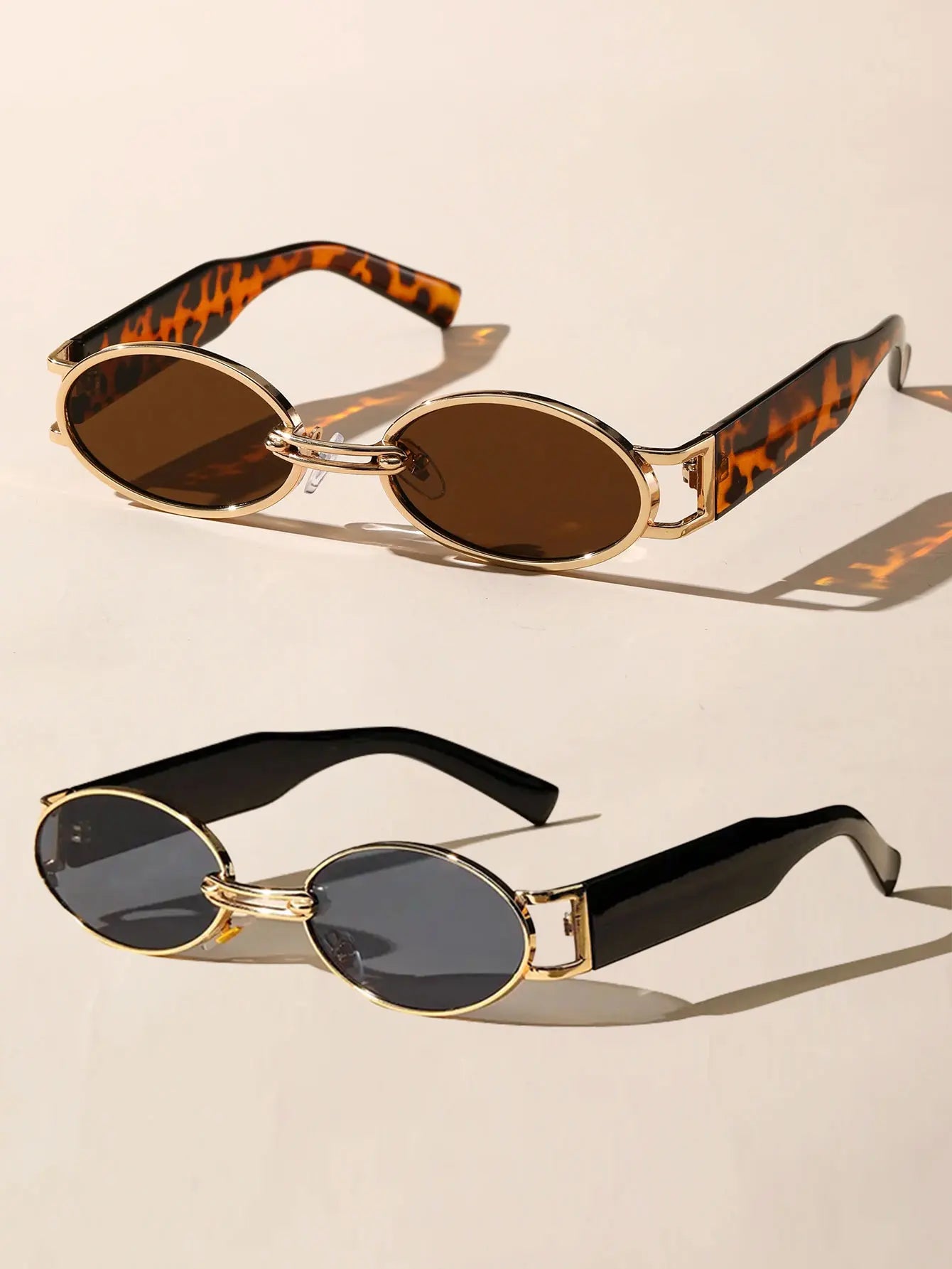 Unisex Oval Sunglasses – Stylish Design for Streetwear, Photography & Driving