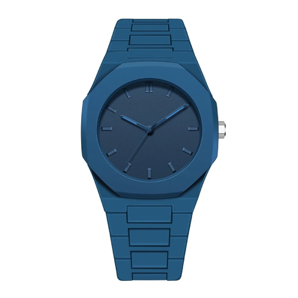 Modern Sports & Leisure Men’s Watch – Waterproof Quartz, Creative Energy Design