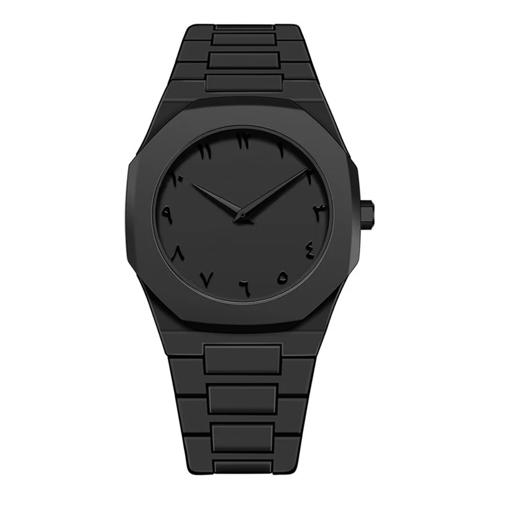 Modern Sports & Leisure Men’s Watch – Waterproof Quartz, Creative Energy Design