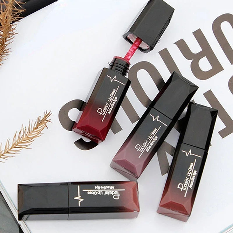 17-Color Premium Matte Liquid Lipstick Set – Long-Lasting, High-Pigment Lip Gloss & Lip Cream Collection
