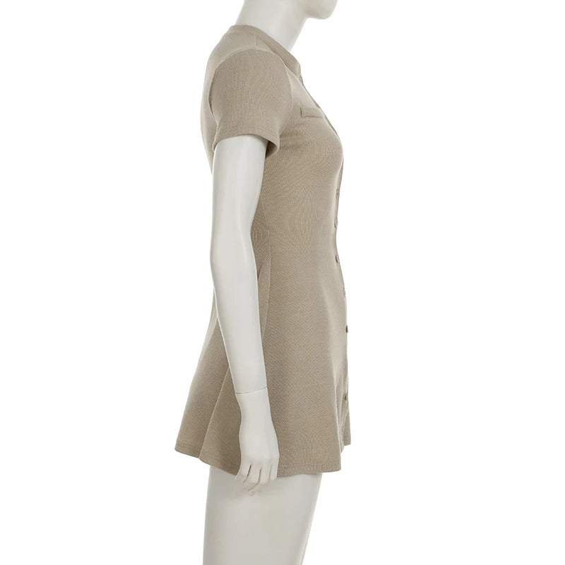 Women's Knit A-Line Mini Dress