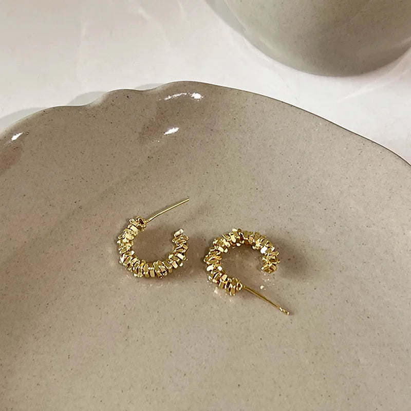 Minimalist Zircon Stud Earrings – Elegant Design for Teens & Adults, Perfect for Party or Wedding