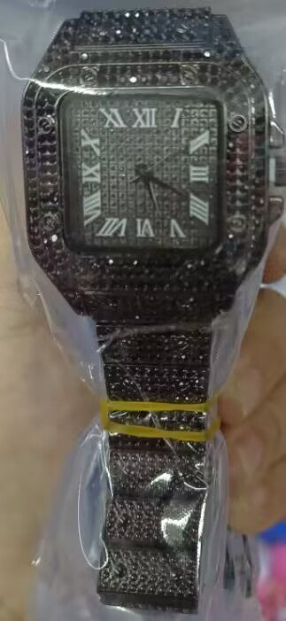 Luxury Ladies Square Diamond Watch