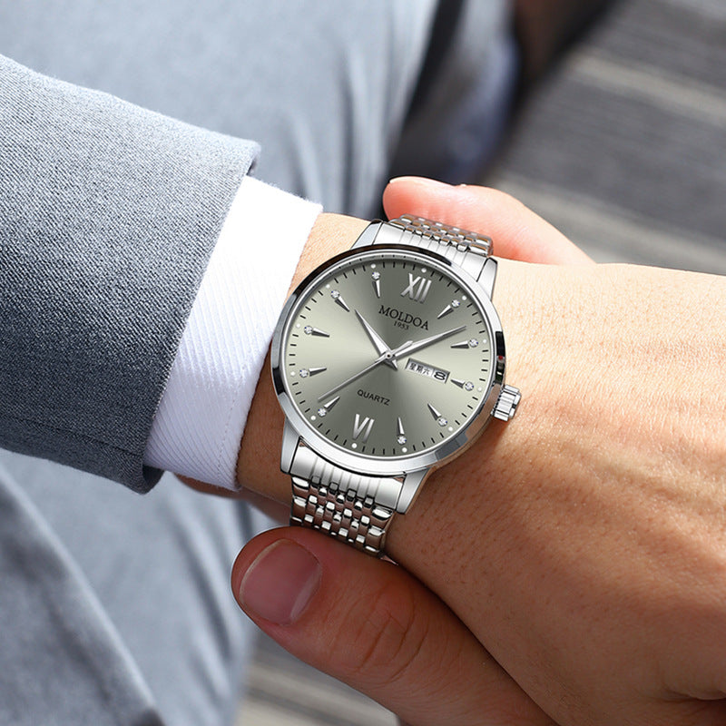 Men’s Luminous Waterproof Calendar Watch