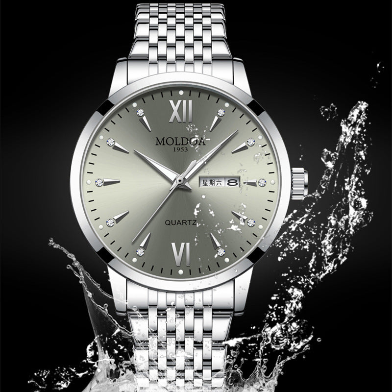 Men’s Luminous Waterproof Calendar Watch