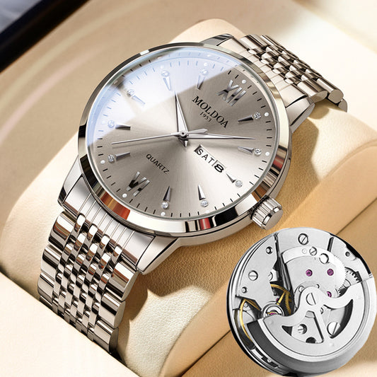 Men’s Luminous Waterproof Calendar Watch