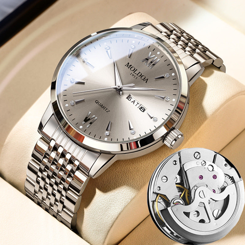 Men’s Luminous Waterproof Calendar Watch