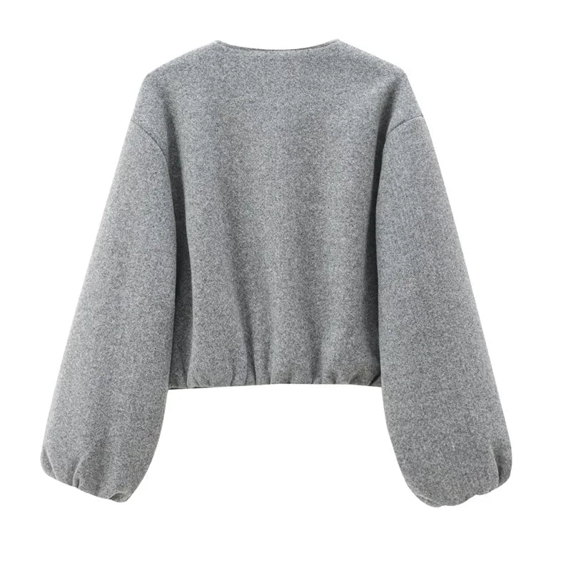 Women's Short Bomber Coat