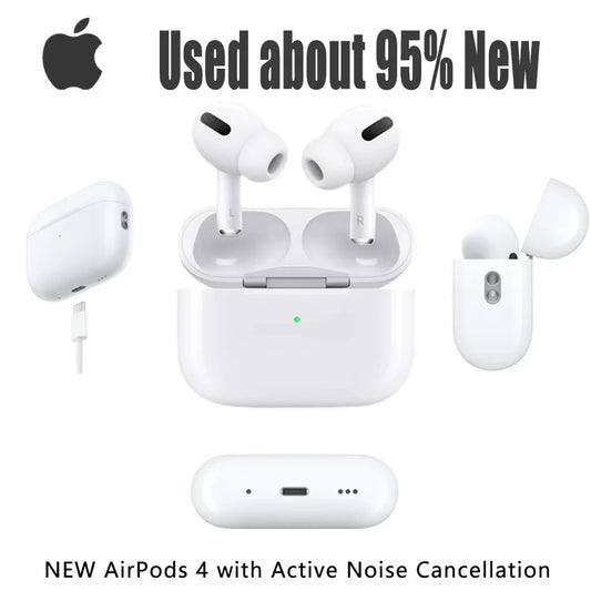 AirPods Pro 2 Wireless Earbuds – Active Noise Cancellation, Spatial Audio, MagSafe USB-C Charging Case