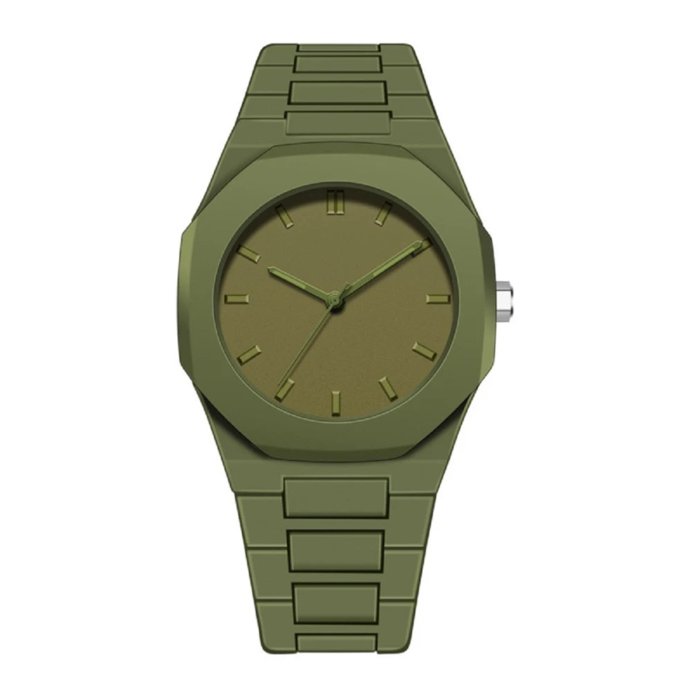 Modern Sports & Leisure Men’s Watch – Waterproof Quartz, Creative Energy Design