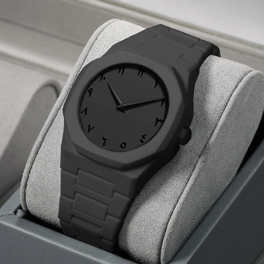 Modern Sports & Leisure Men’s Watch – Waterproof Quartz, Creative Energy Design